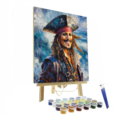 Johnny Depp: The Eccentric Tale Of Captain Sparrow Paint By Number