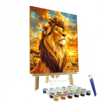 Lion King Simba's Pride - Disney Inspired Paint By Numbers Kits