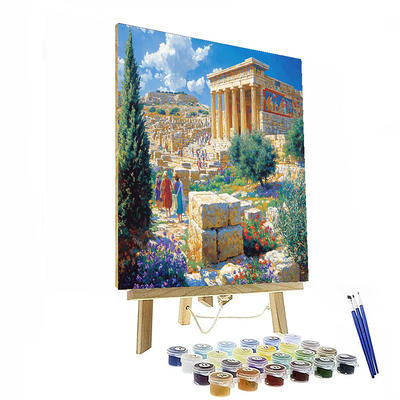 Palace Of Knossos - Crete Paint By Numbers Kits