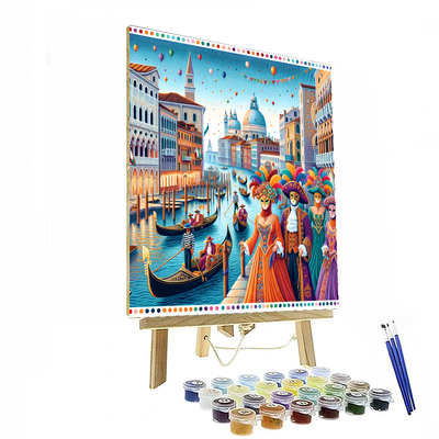 Carnival Of Venice - Venice, Italy Paint By Color