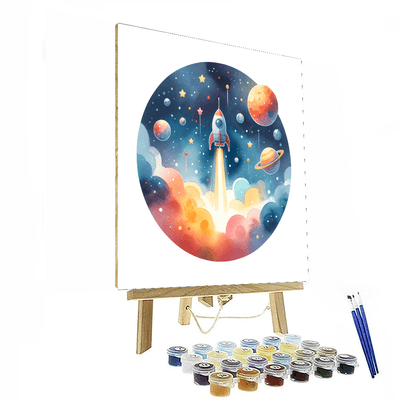 Exploring Outer Space Paint By Numbers Kits