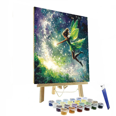 Tinker Bell's Stardust Flight - Disney Inspired Paint By Color