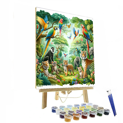 Adventure Jungle Paint By Color