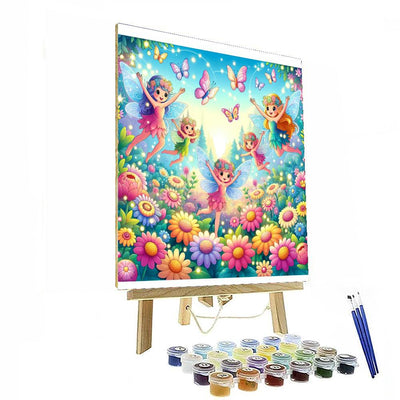 Fabulous Fairy Garden Paint By Numbers