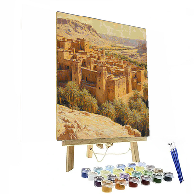 Aït Benhaddou - Morocco Paint By Numbers Kits