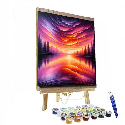 Sunset Reflections Painting By Numbers Kit