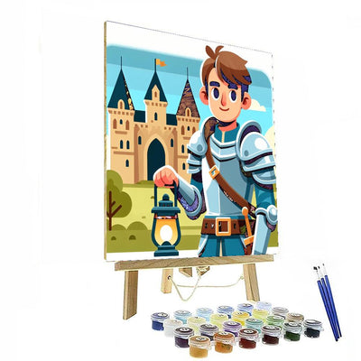 Medieval Castle Exploration Paint By Number