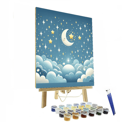 Dreamy Starry Nights Painting By Numbers Kit