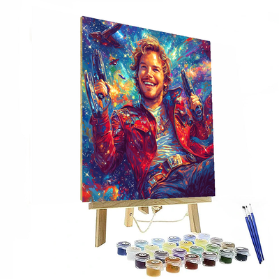 Chris Pratt: The Heart Of Guardians And Beyond Painting By Numbers Kit