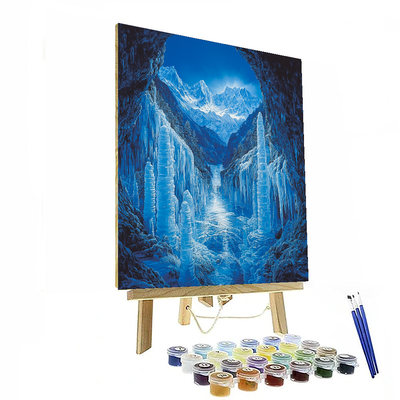 Dachstein Ice Caves - Austria Numbered Painting Kits