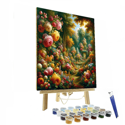 Garden Of Delights Painting Number Kit