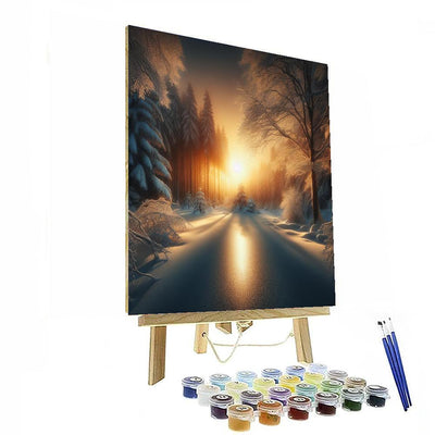 Winter Wanderlust Paint By Numbers Kits