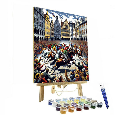 Il Palio - Siena Paint By Numbers Art