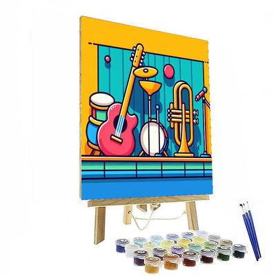 Musical Melodies Numbered Painting Kits