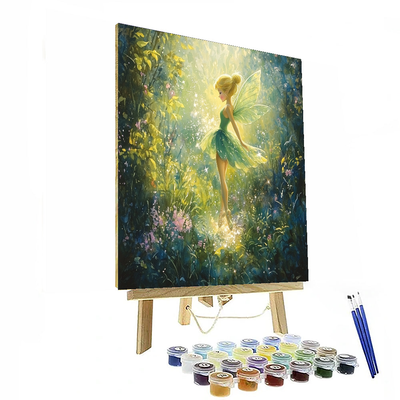 Tinker Bell And The Fairy Garden - Disney Inspired Painting Number Kit