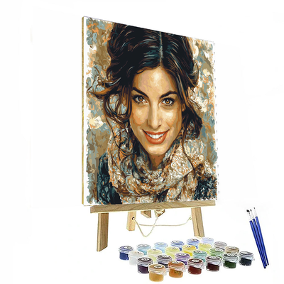 Anne Hathaway: The Radiant Elegance Of Hollywood's Darling Painting By Numbers Kit