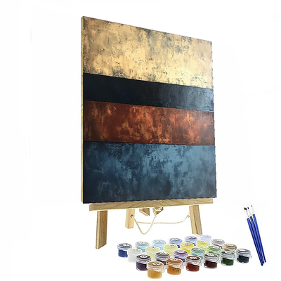 Mark Rothko Inspired Rothko's Earthly Elements  Paint By Numbers Art