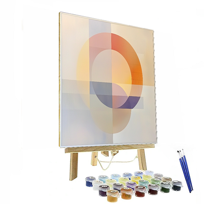 Agnes Martin Inspired Cosmic Oasis  Paint By Numbers Kits