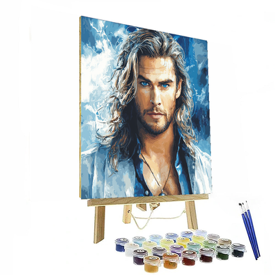 Chris Hemsworth: The Thunderous Heart Of Marvel Paint By Number