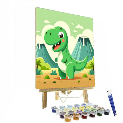 Dino Adventure Safari Number Painting