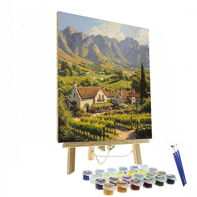 Wine Route - Stellenbosch Paint By Numbers