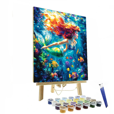 Ariel's Ocean Journey - Disney Inspired Numbered Painting Kits