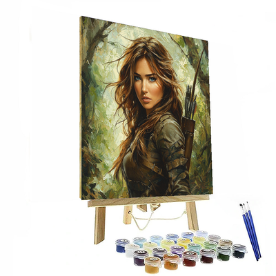 Jennifer Lawrence: The Fearless Hunger Games Heroine Paint By Number