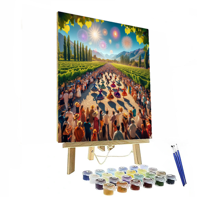 Grape Harvest Festival - Mendoza Painting By Numbers Kit