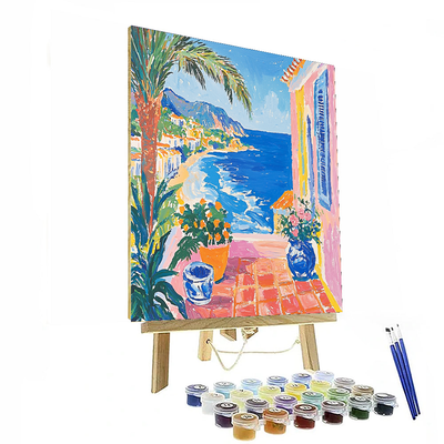 Henri Matisse Inspired Mediterranean Escape  DIY Paint By Numbers