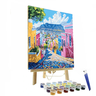 Cape Town's Bo-kaap - South Africa Painting By Numbers Kit