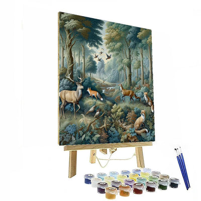 Wildlife Symphony Mural Paint By Number