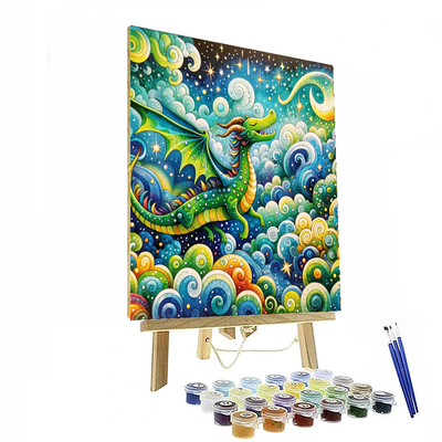 Whimsical Dragon Adventures Paint By Number