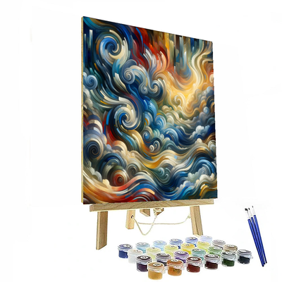 Abstract Reverie Paint By Numbers Kits