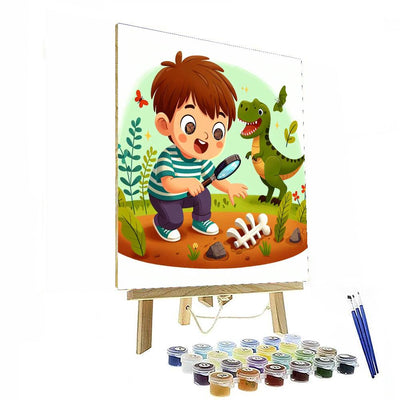 Dinosaur Fossil Hunt Paint By Color