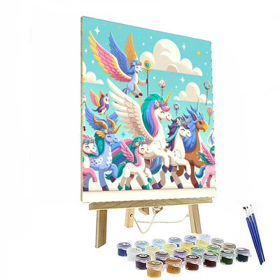 Mythical Creatures Parade Paint By Number