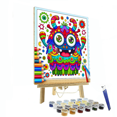 Giggle Monster Numbered Painting Kits