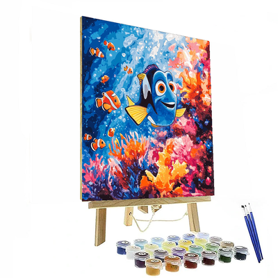 Dory's Coral Reef Discovery - Disney Inspired Paint By Number