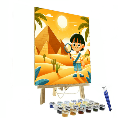 Ancient Egyptian Explorer Paint By Numbers