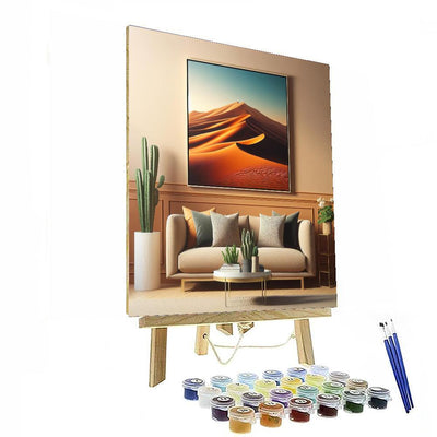 Timeless Desert Landscape Numbered Painting Kits