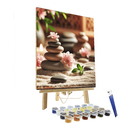 Tranquil Zen Stones Painting Number Kit