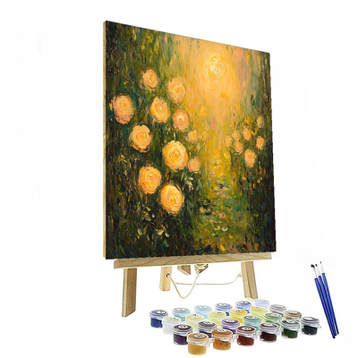 Pierre-Auguste Renoir Inspired Golden Hour Blooms  Paint By Numbers Kits