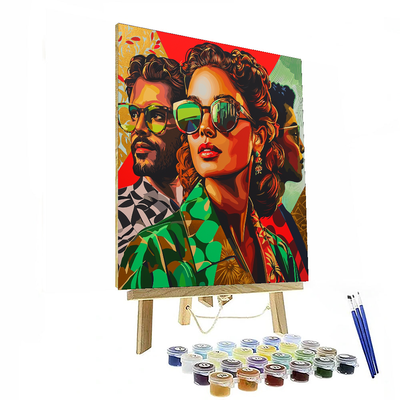 Kehinde Wiley Inspired Inspiring Historical Icons  DIY Paint By Numbers