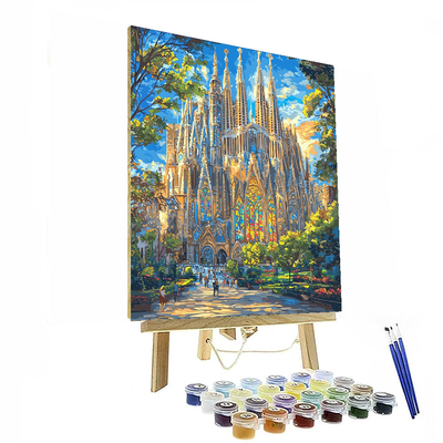 The Sagrada Familia Painting By Numbers Kit