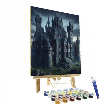 Gothic Fairytale Castle Painting By Numbers Kit