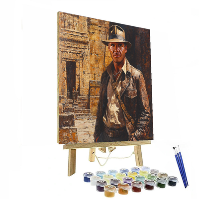 Harrison Ford: Navigating Through Galaxy And Adventure Numbered Painting Kits