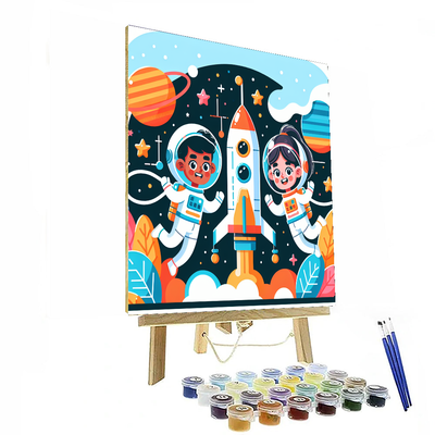 Heroic Space Odyssey Paint By Numbers