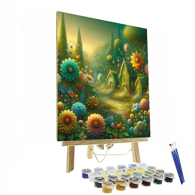 Fairy Garden Getaway Paint By Number