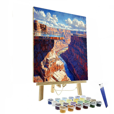 Grand Canyon Skywalk - Usa Painting By Numbers Kit