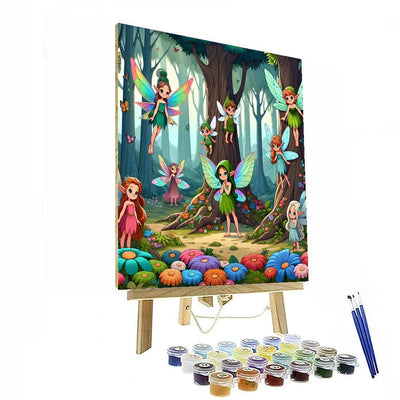 Mystical Fairy Woodland Painting By Numbers Kit