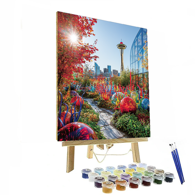 Chihuly Garden And Glass - Seattle Painting Number Kit